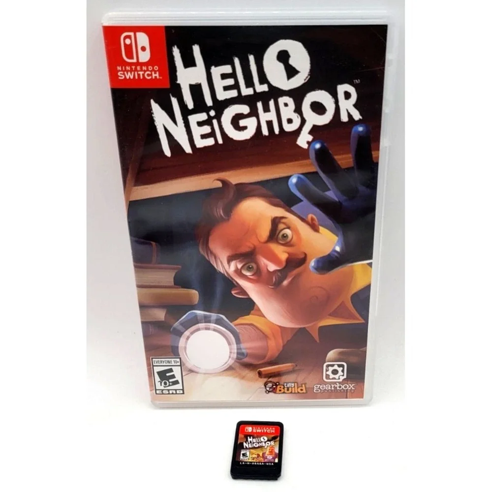 Hello Neighbor - Nintendo Switch 2018 CIB COMPLETE IN BOX